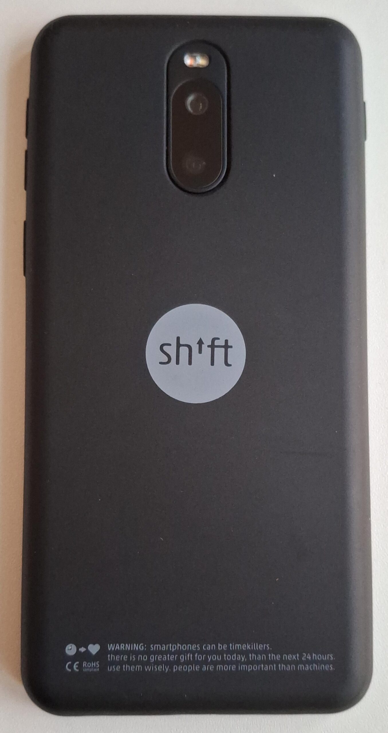 Das Shiftphone 8 mit Murena und e/OS/